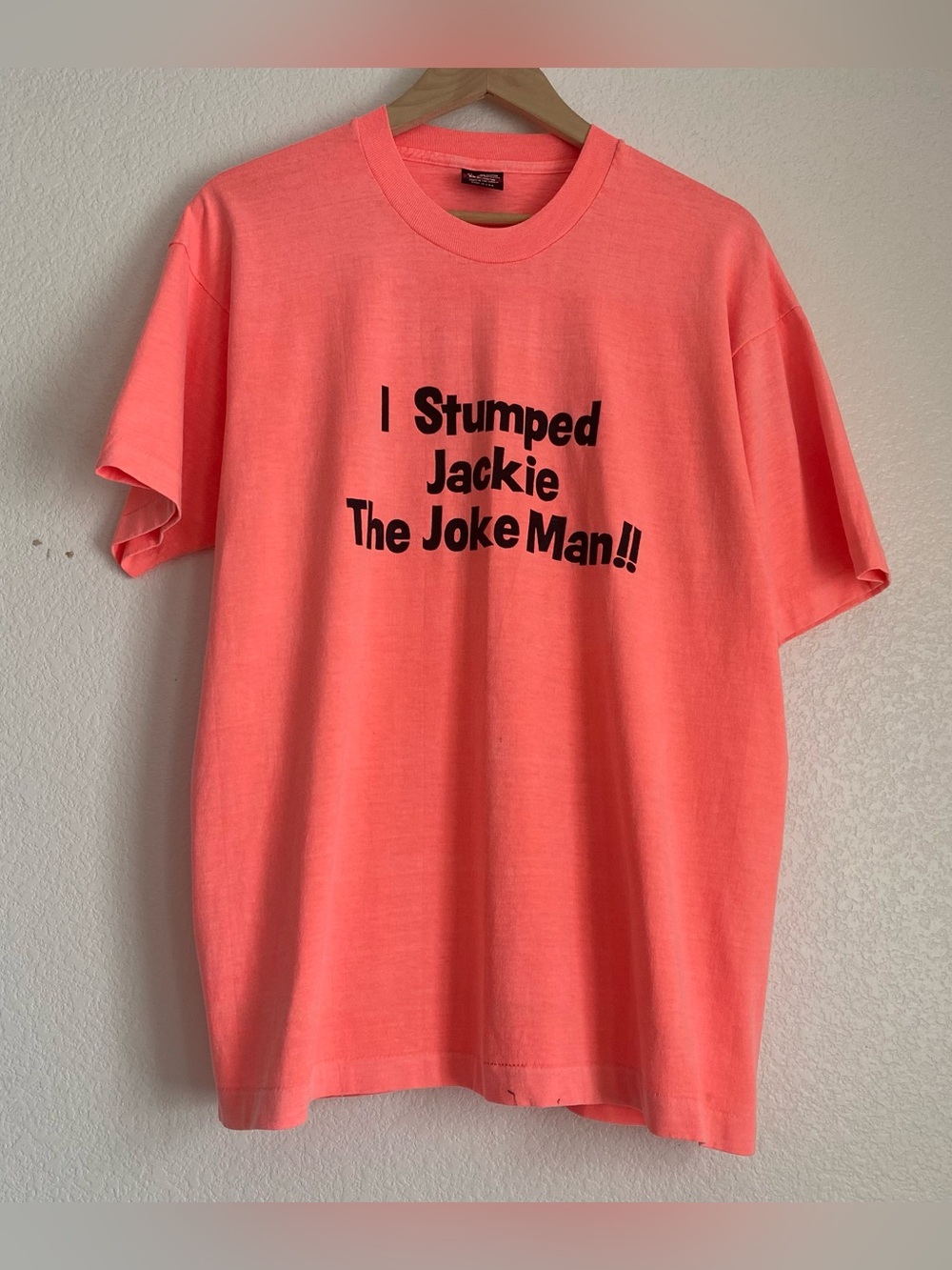 Vintage Howard Stern Jackie graphic tee, XL
